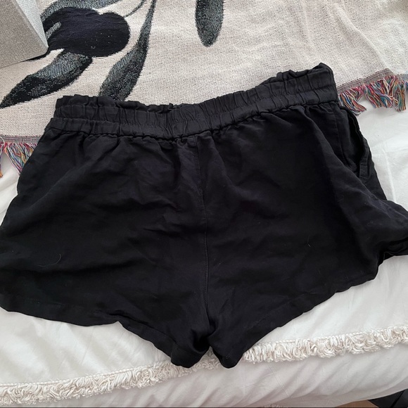 Madewell Linen Paperbag pull-on shorts - Picture 3 of 4